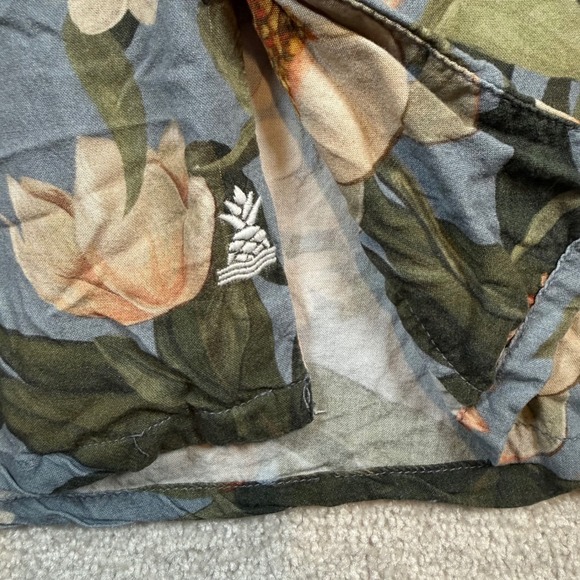 Chubbies Men's XXL Tropical Floral Short Sleeve Button Down Shirt 100% Rayon - Picture 4 of 7